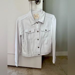 Altar’d State White Denim jacket, Small